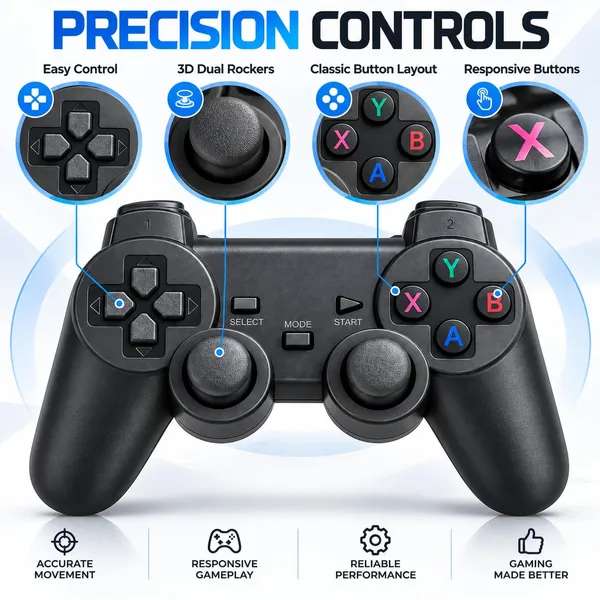 Video_Game_Console_With_Wireless_Controllers