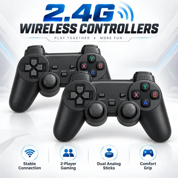 Video_Game_Console_With_Wireless_Controllers