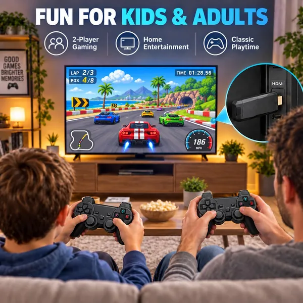 Video_Game_Console_With_Wireless_Controllers