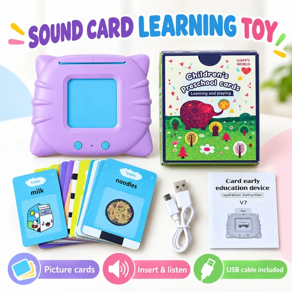 Preschool_Educational_Flash_Card_Reader_With_Learning_Cards