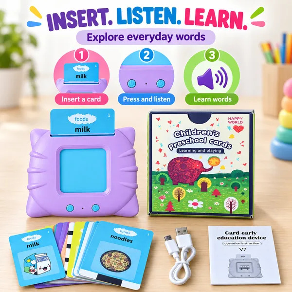 Preschool_Educational_Flash_Card_Reader_With_Learning_Cards