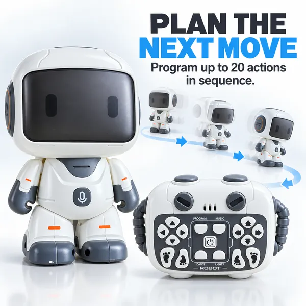 White_Remote_Controlled_Robot_Toy