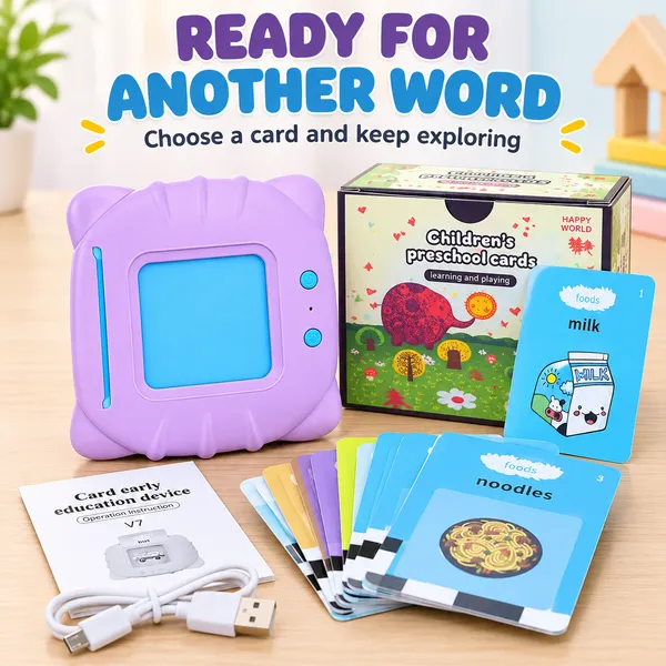 Preschool_Educational_Flash_Card_Reader_With_Learning_Cards