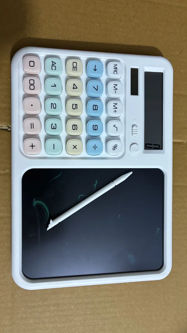 12_Digit_Desktop_Calculator_With_Writing_Tablet