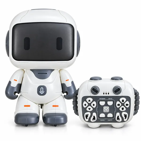 White_Remote_Controlled_Robot_Toy