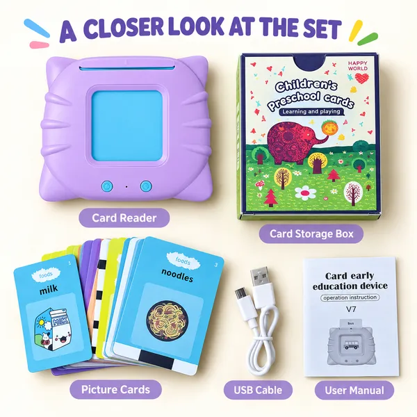 Preschool_Educational_Flash_Card_Reader_With_Learning_Cards