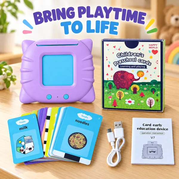 Preschool_Educational_Flash_Card_Reader_With_Learning_Cards