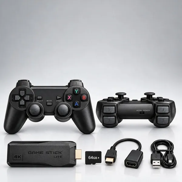 Video_Game_Console_With_Wireless_Controllers