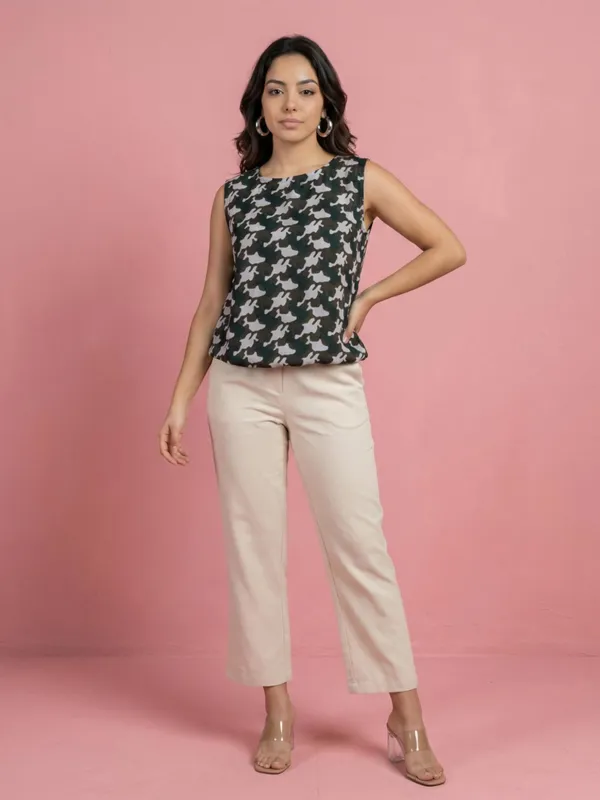 Green_Cotton_Top_For_Women