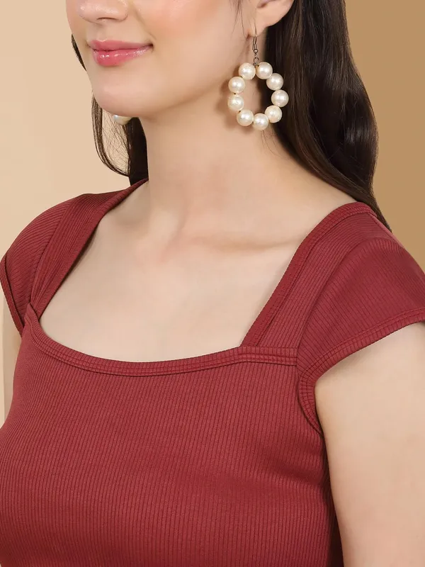 Dressitude-Maroon-Casual_Dress