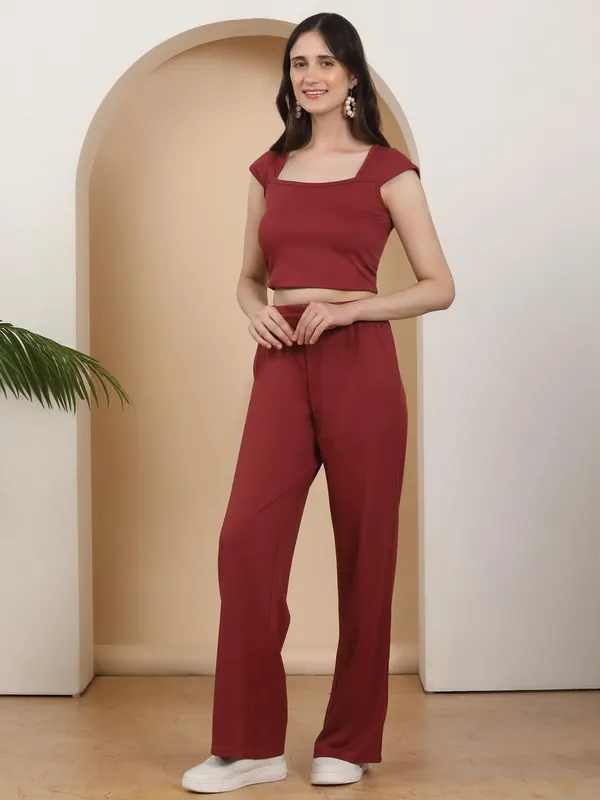 Dressitude-Maroon-Casual_Dress