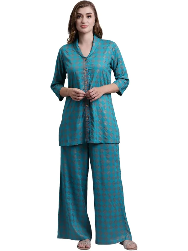 Dressitude-Turquoise-Cord_Set