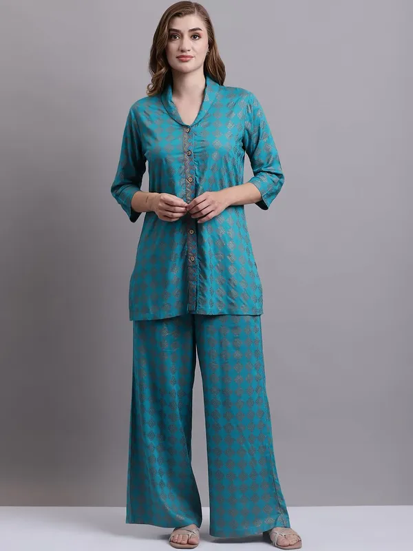 Dressitude-Turquoise-Cord_Set