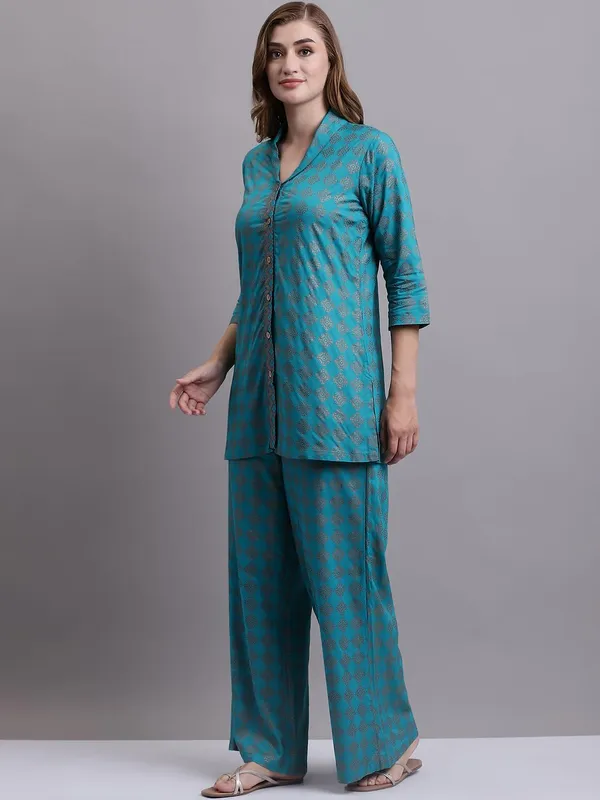 Dressitude-Turquoise-Cord_Set