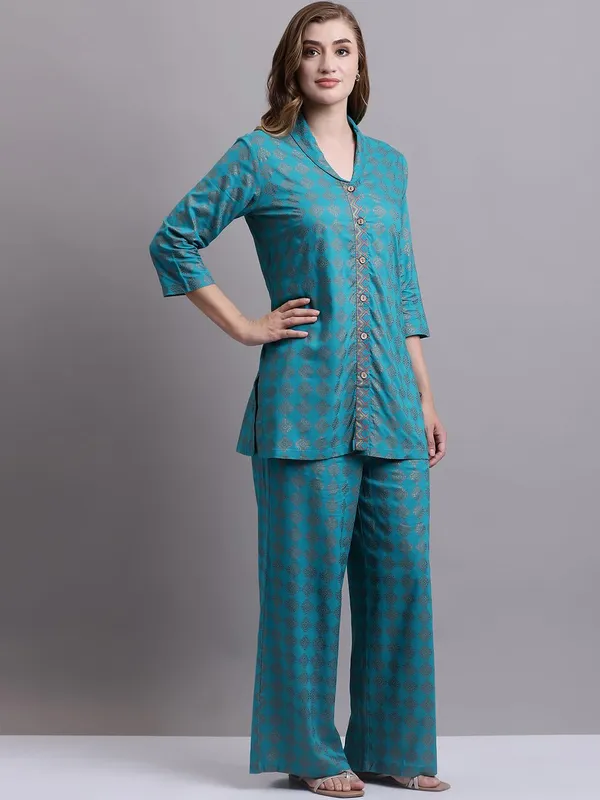 Dressitude-Turquoise-Cord_Set