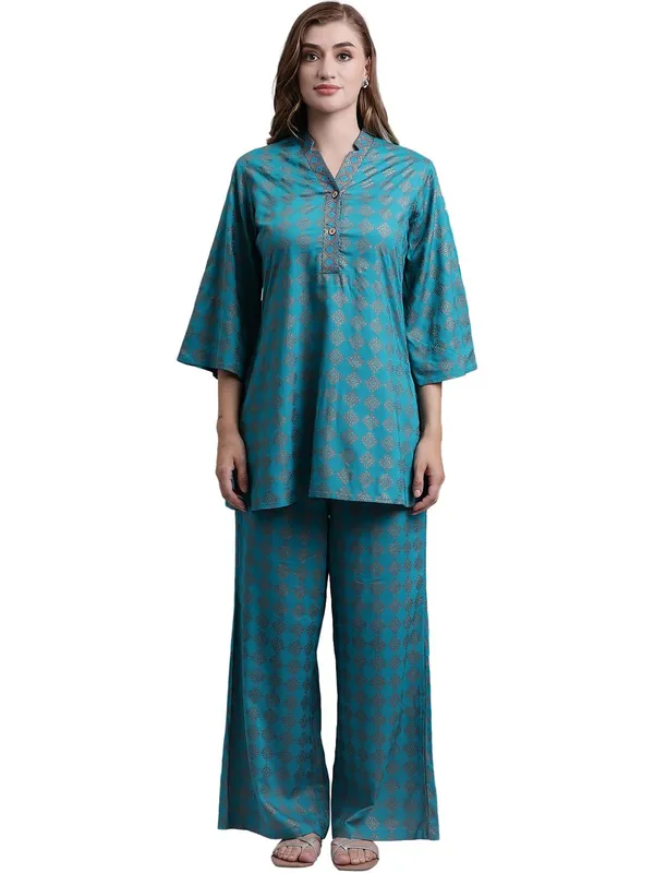 Dressitude-Turquoise-Cord_Set