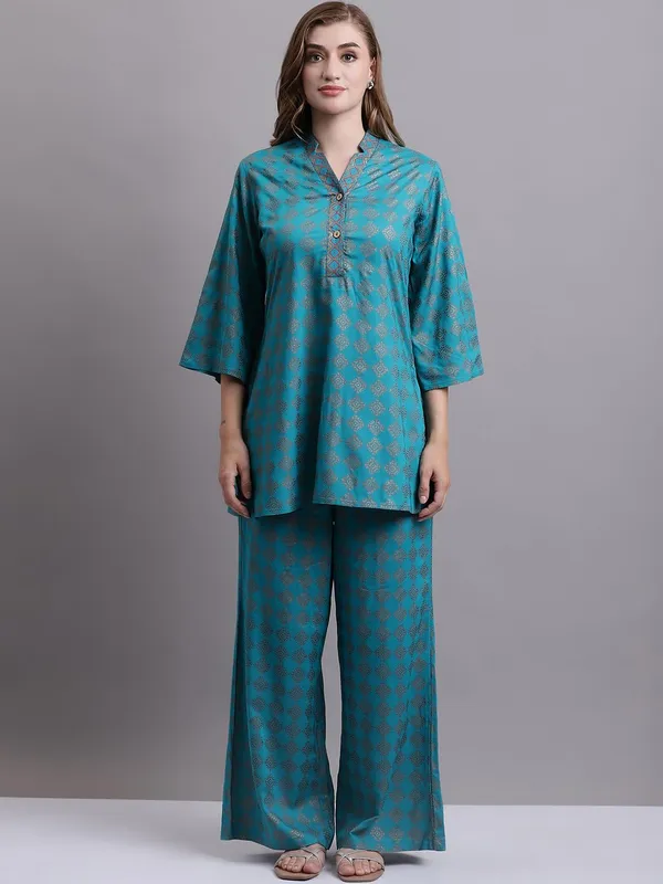 Dressitude-Turquoise-Cord_Set