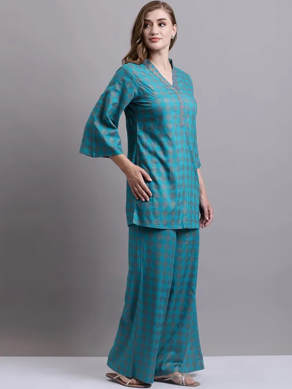 Dressitude-Turquoise-Cord_Set