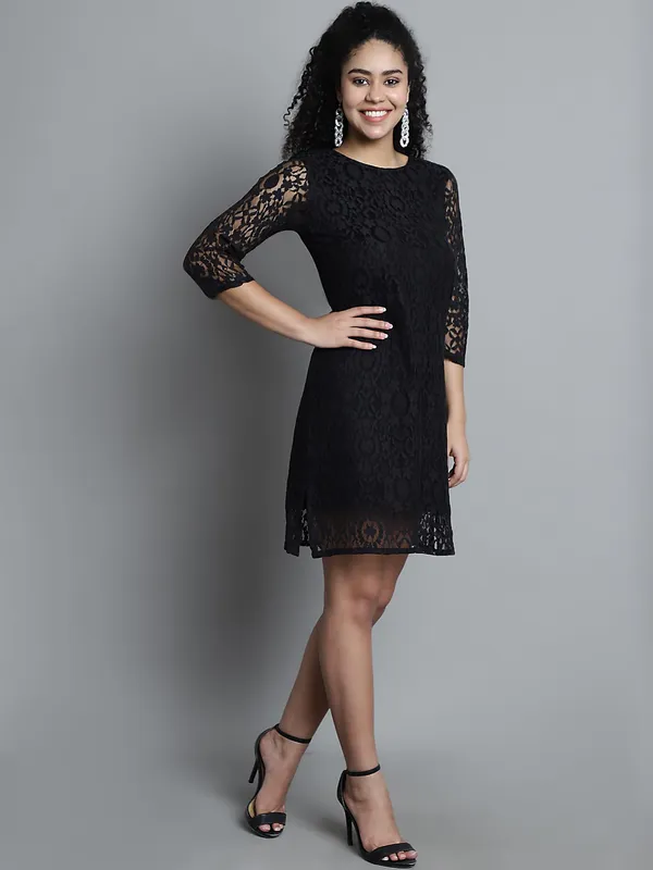 Black_Cotton_Dress_For_Women