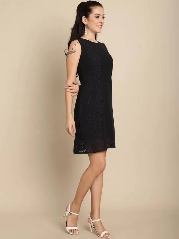 Charcoal_Grey_Cotton_Dress_For_Women