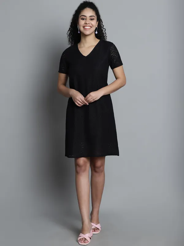 Black_Cotton_Dress_For_Women