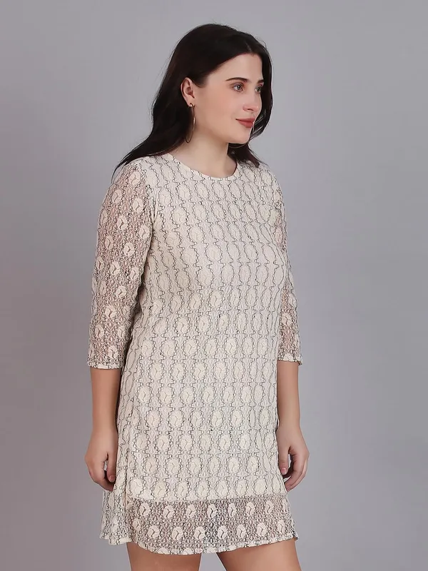 Dressitude-Beige-Dress