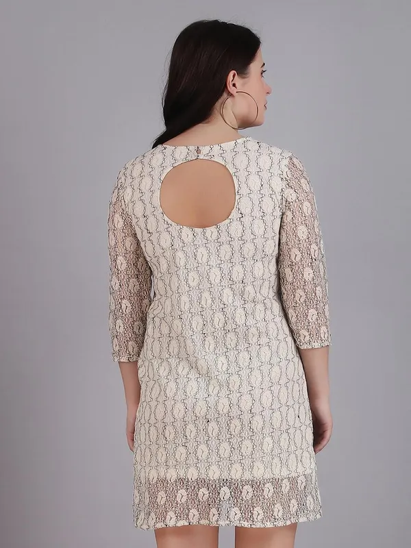 Beige_Lace_Dress_For_Women