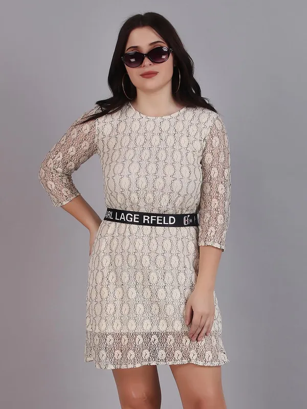 Beige_Lace_Dress_For_Women