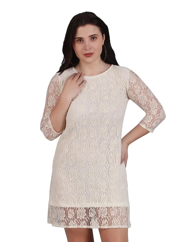 Dressitude-Cream-Dress