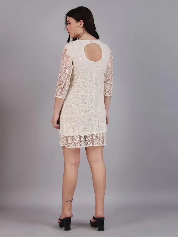 Dressitude-Cream-Dress