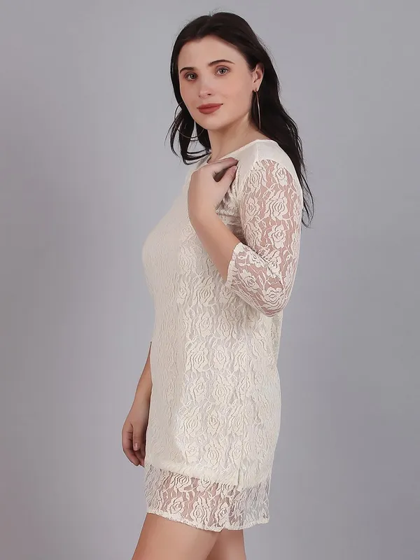 Dressitude-Cream-Dress
