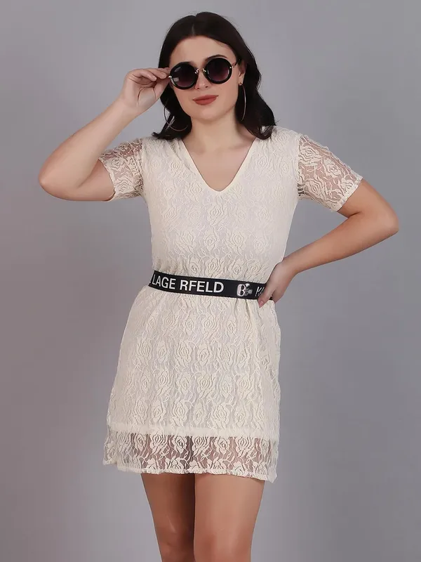 Cream_Lace_Dress_For_Women