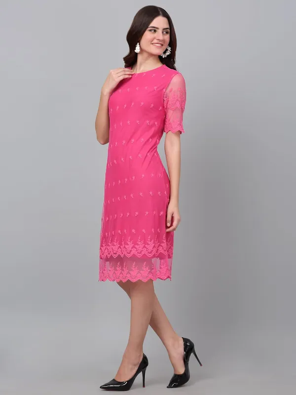 Dressitude-Fuchia_Pink-Dress