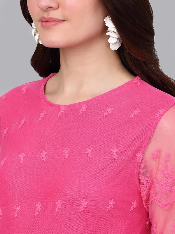 Dressitude-Fuchia_Pink-Dress