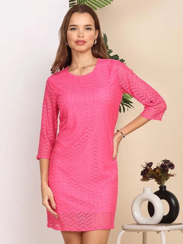 Dressitude-Pink-Dress