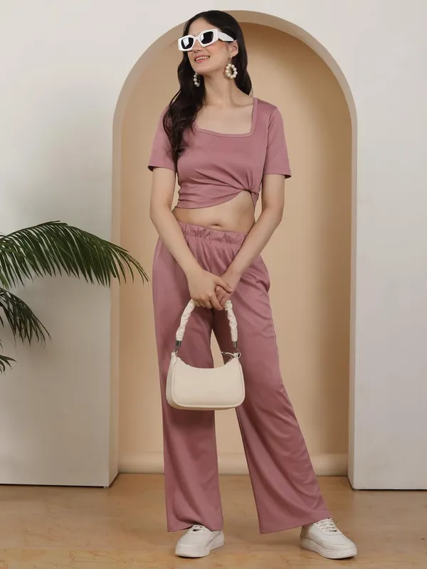 Pink_Poly_Cotton_Pyjama_For_Women