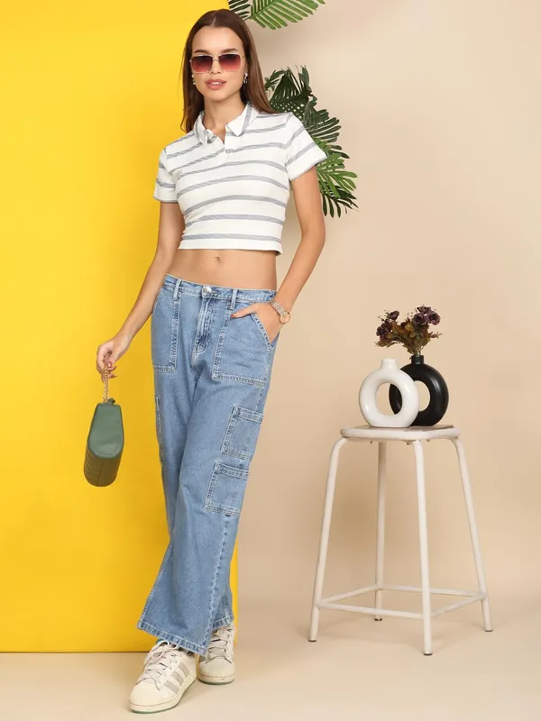 Grey_Cotton_T-Shirt_For_Women
