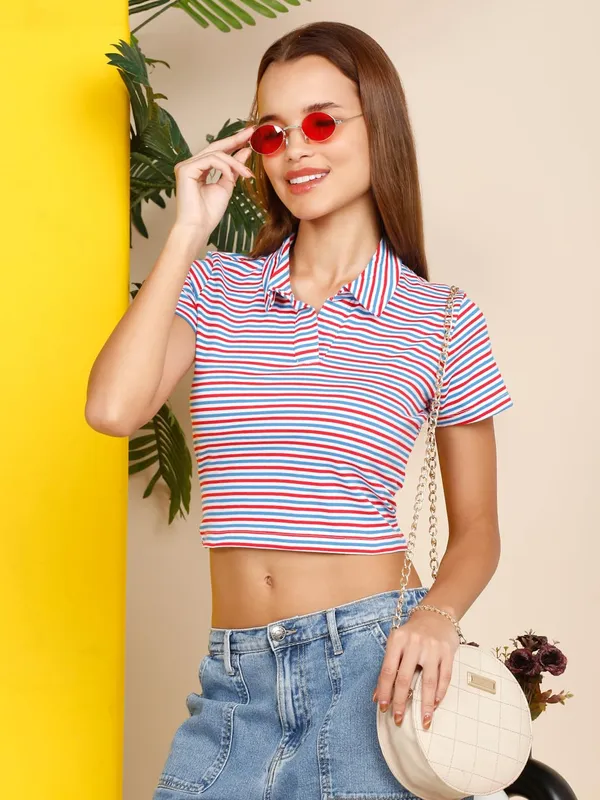 Dressitude-RED_&_BLUE-Polo_T-Shirt