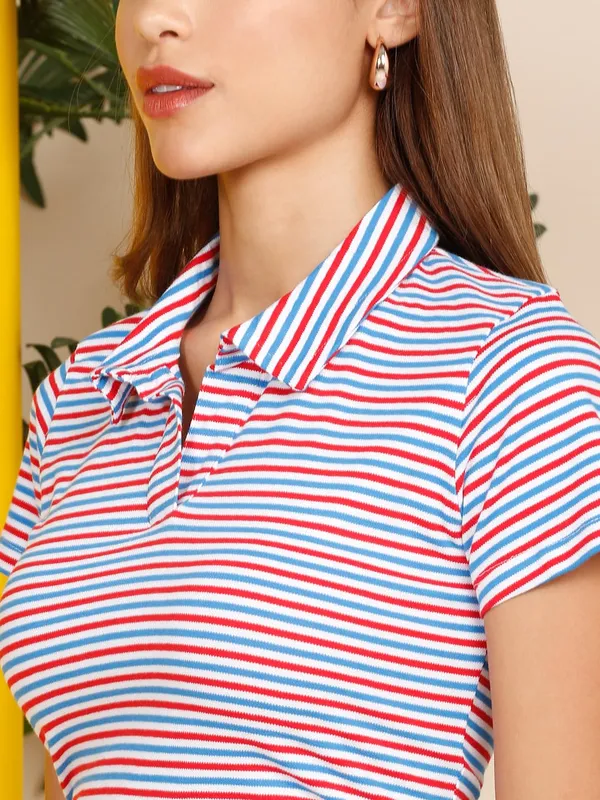 Dressitude-RED_&_BLUE-Polo_T-Shirt
