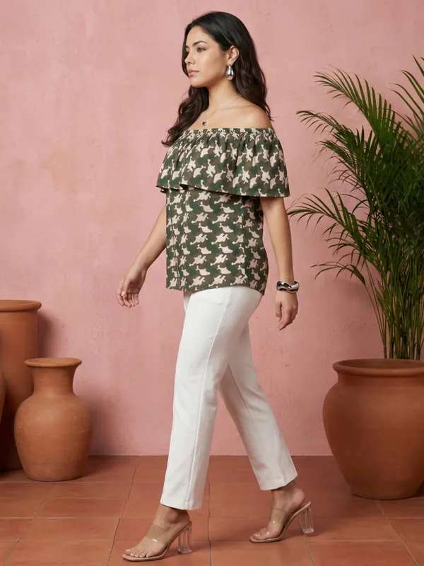 Dressitude-Green-Ruffle_Top