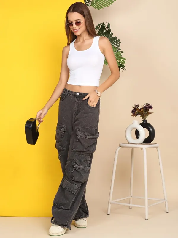 Dressitude-White-Ribbed_Crop_Top