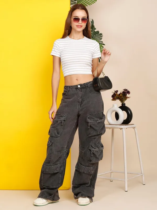 Dressitude-Multicolor-Ribbed_Crop_Top