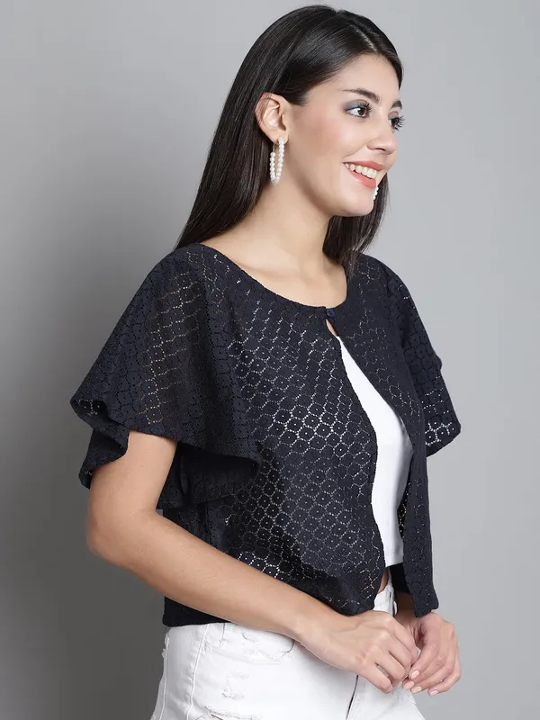 Charcoal_Grey_Cotton_Shrug_For_Women