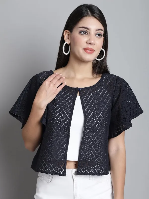 Charcoal_Grey_Cotton_Shrug_For_Women