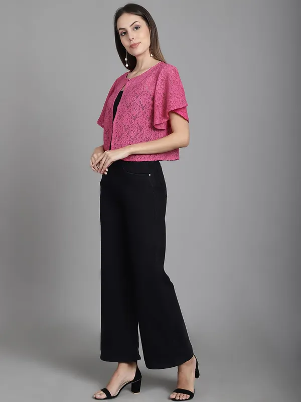 Dressitude-Fuchsia_Pink-Shrug