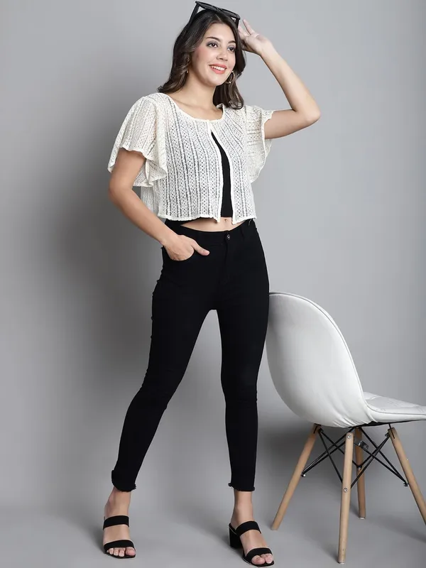 Cream_Cotton_Shrug_For_Women