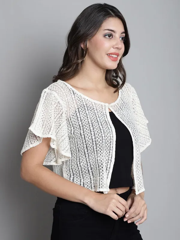 Cream_Cotton_Shrug_For_Women