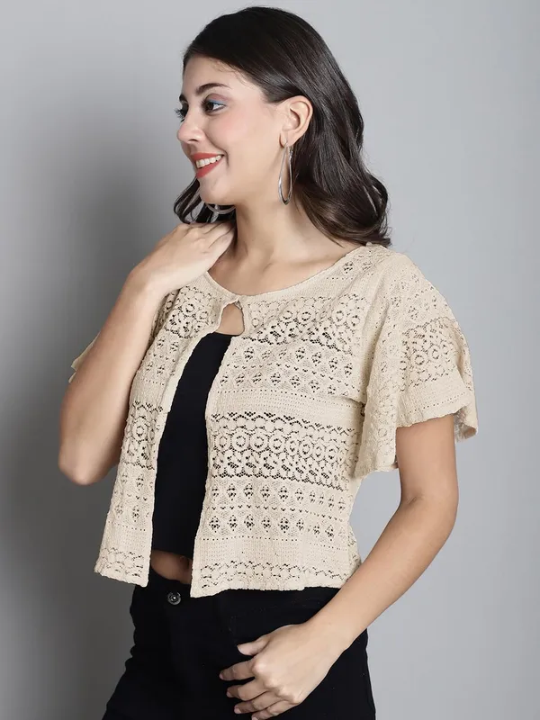 Dressitude-CREAM-Shrug