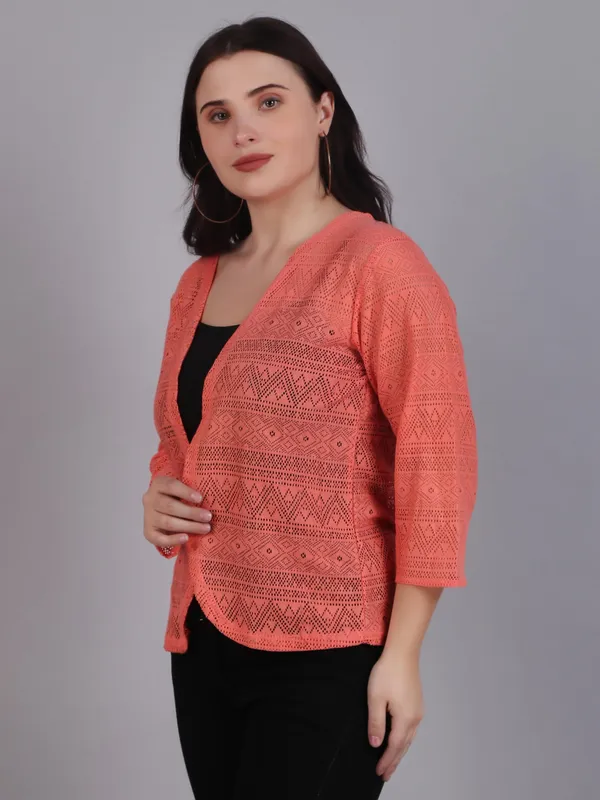 Dressitude-Peach-Shrug