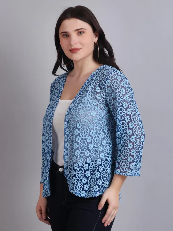 Dressitude-Blue-Shrug